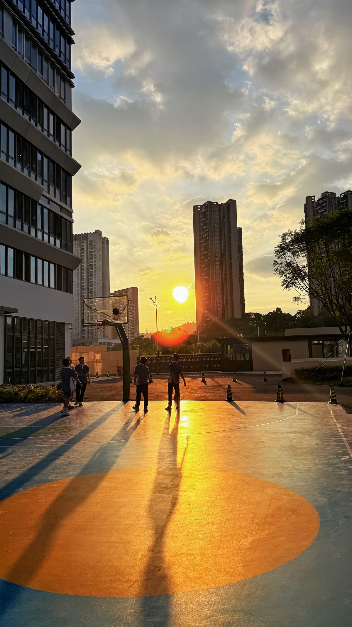 学生篮球活动